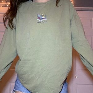✰Olive Green Life is Good long sleeve top✰